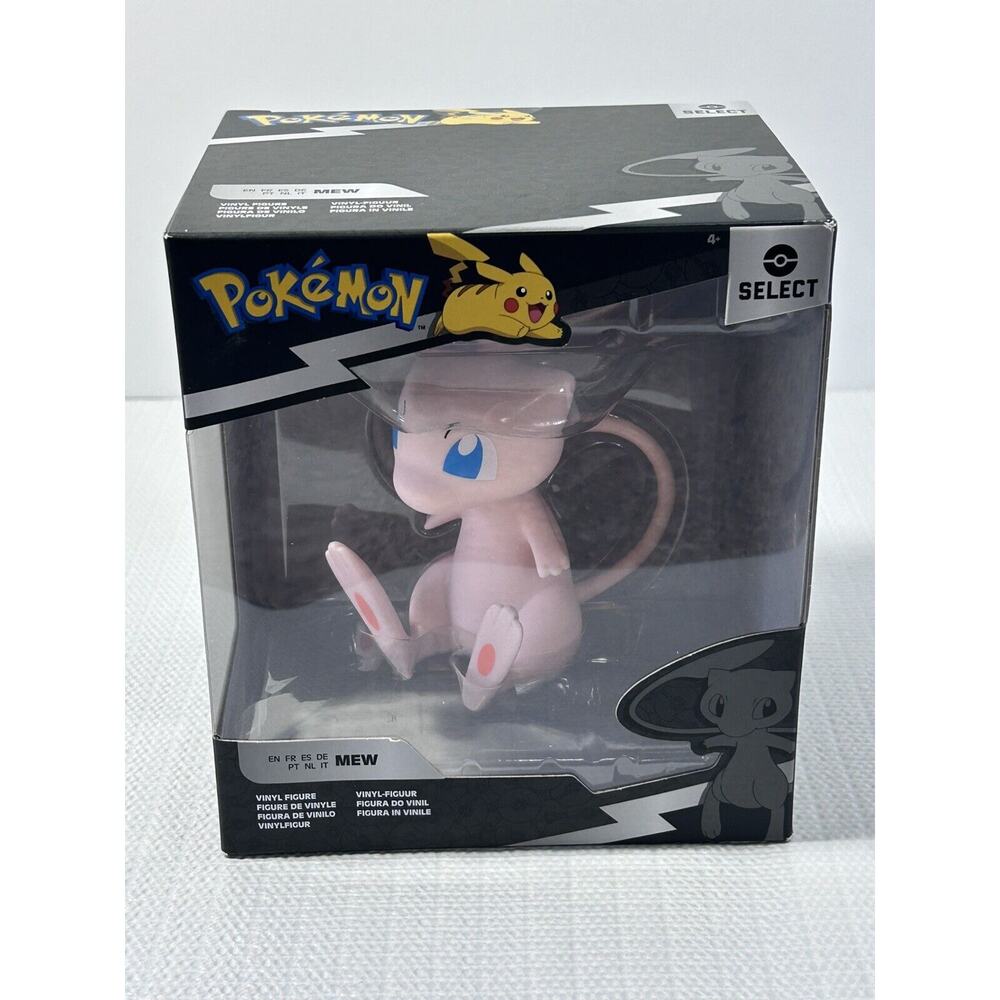 New 2024 Jazwares Pokémon Pokemon Select - Mew 4" Vinyl Figure Series 1 Sealed‎